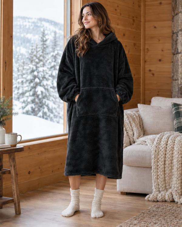 The Lodie in Charcoal Black